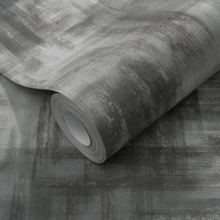 Tapetes minimālistiskā stilā ar smalku spīduma efektu, sudrabā krāsā - 3776735