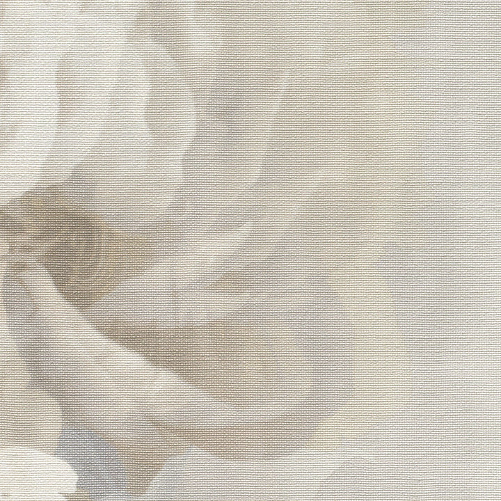 Romantiški tapetai su subtiliomis gėlių formomis, rudos/smėlio/žydros spalvos - 4005311