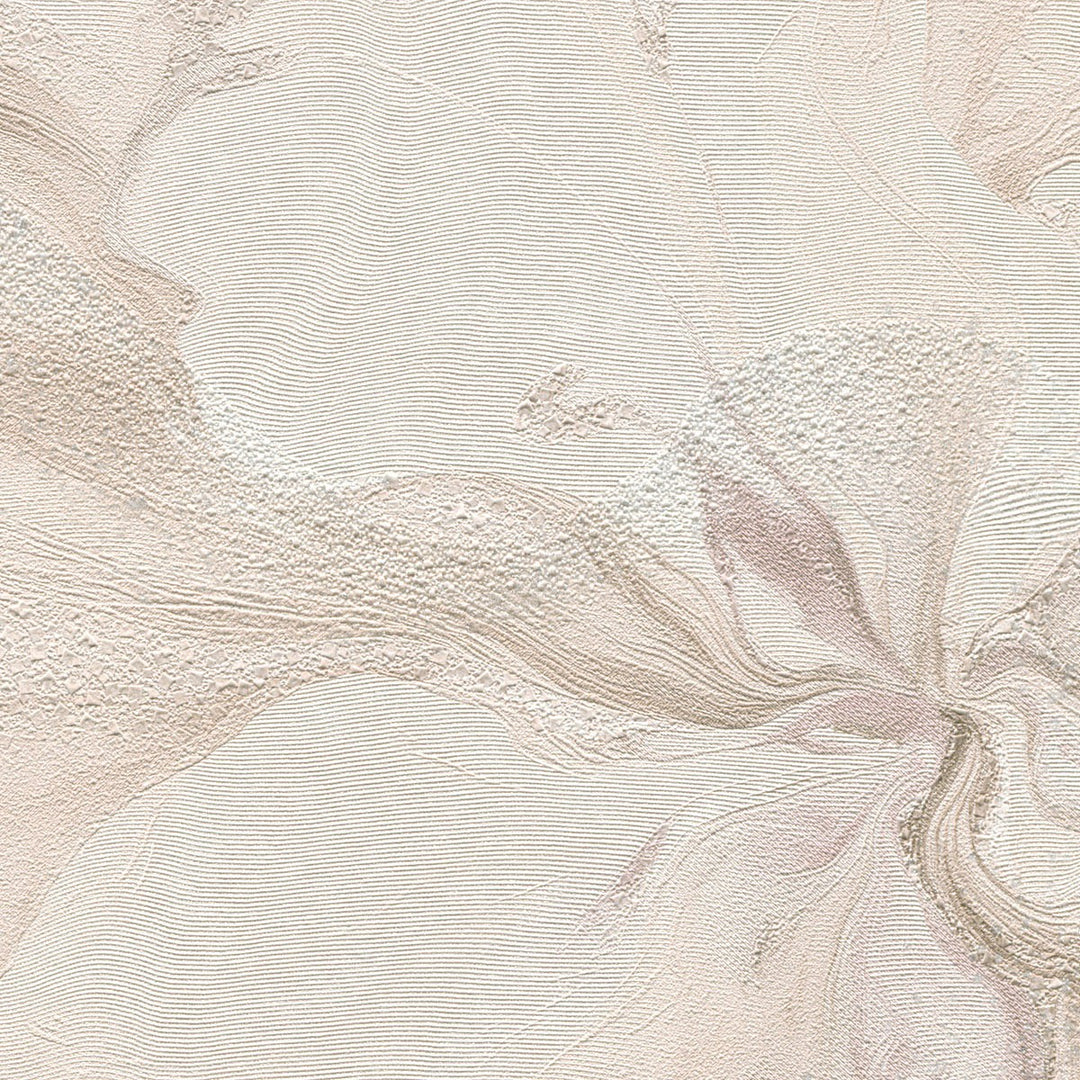 Tapetai su organiniais marmuro sūkuriais ir blizgesio efektu, rožiniai - 4005415