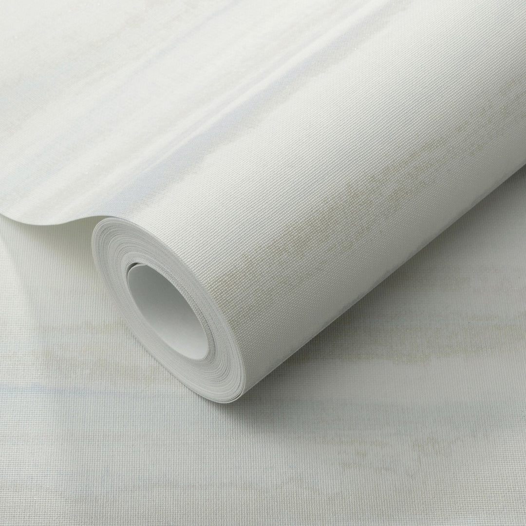 Šviesiai mėlynų ir pilkų atspalvių tapetai su subtilia banguota tekstūra - 4005627