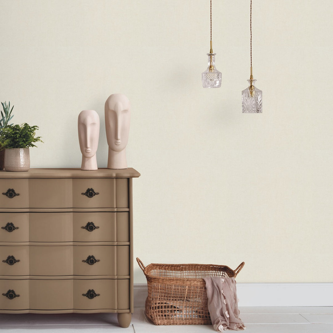 Vienspalviai tapetai ERISMANN su elegantišku blizgiu smėlio spalvos - 4012316