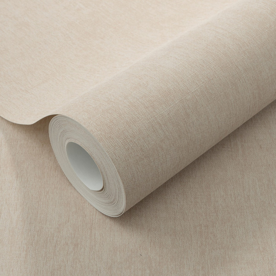 Yksivärinen tapetti ERISMANN tyylikäs kiilto vaaleanruskeissa sävyissä - 4012321