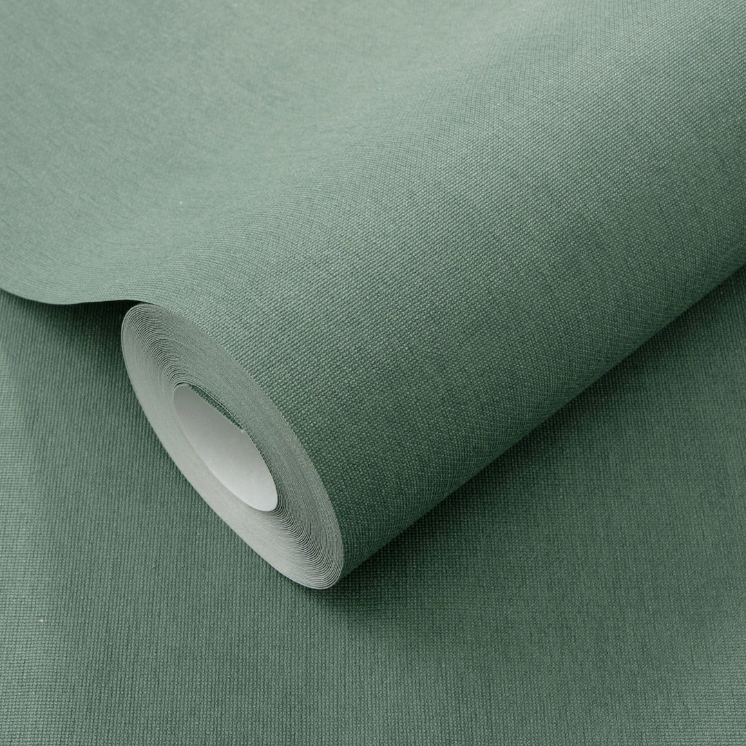 Yksivärinen tapetti ERISMANN tyylikäs kiiltävä tummanvihreä - 4012336