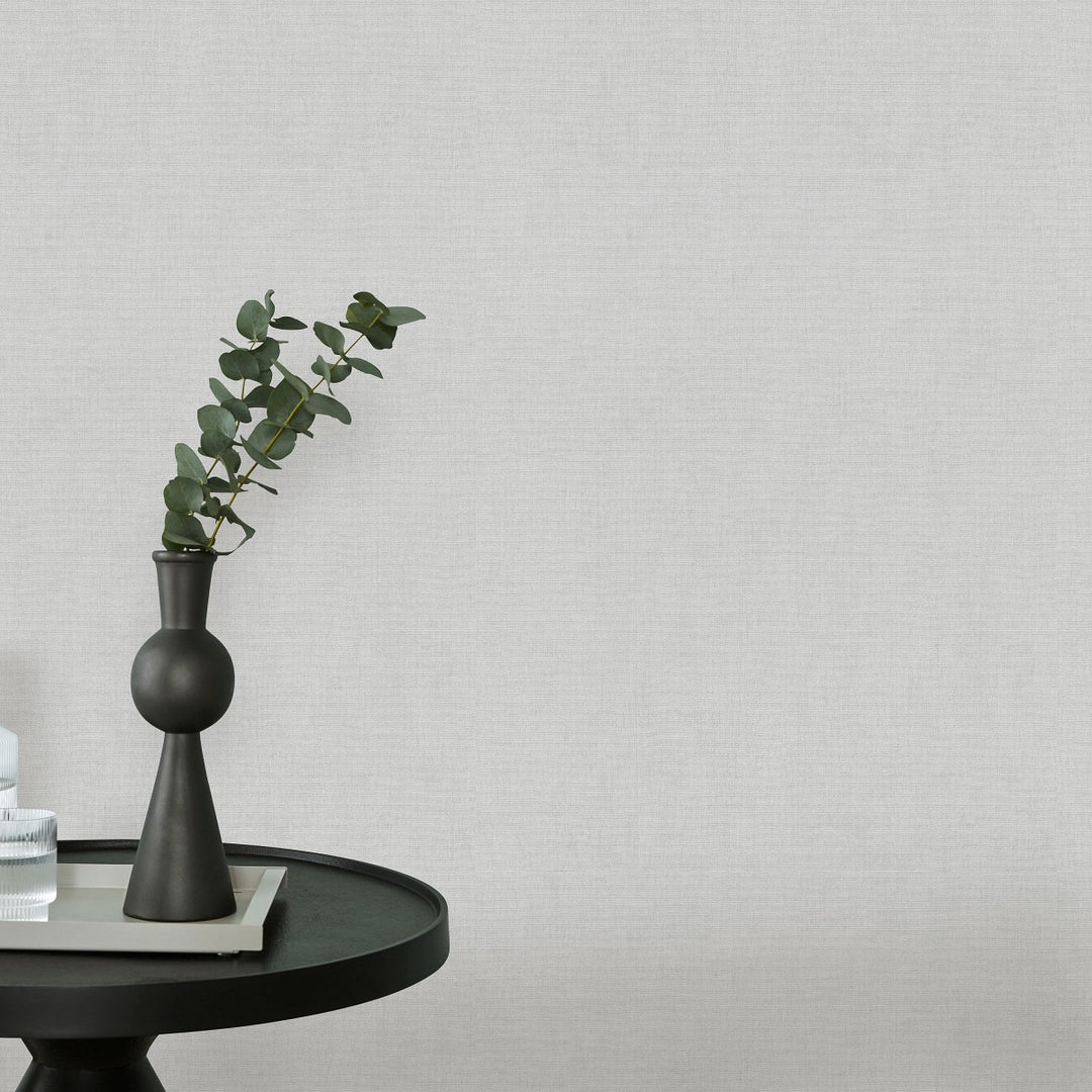 Yksivärinen tapetti ERISMANN vaaleanharmaa, tyylikäs kiiltävä ERISMANN - 4012353
