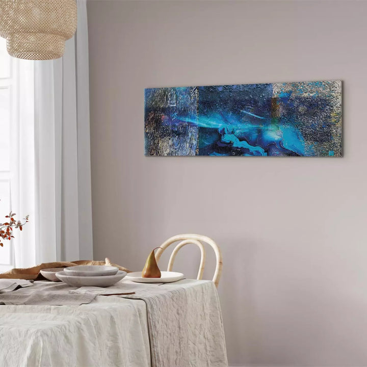 Kanva ar abstrakciju zilā krādā - Manas domas (x 1), 127475