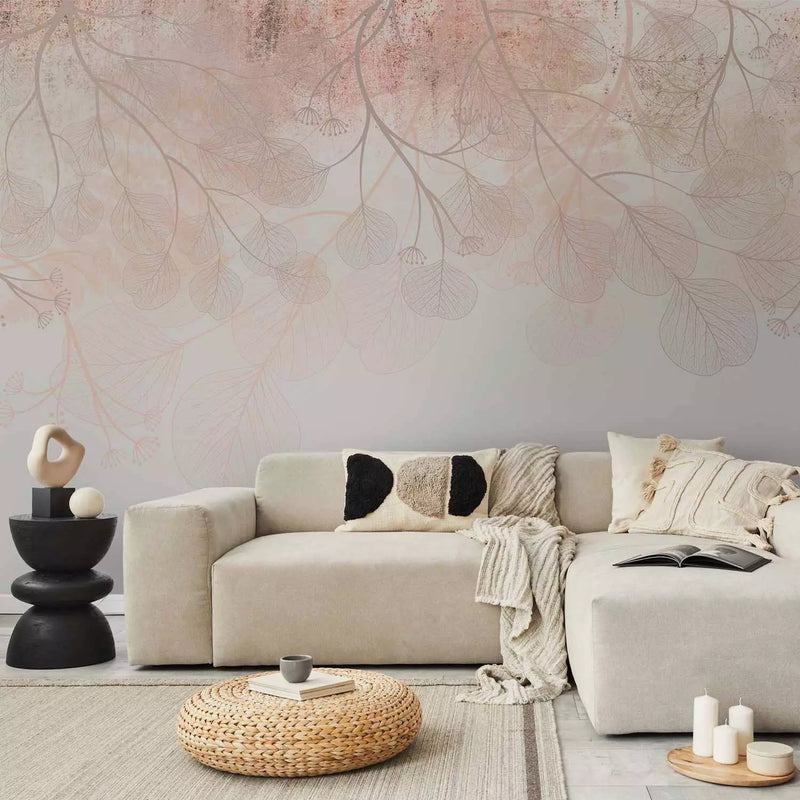 Wall Murals Boho style - pink shades, 143731