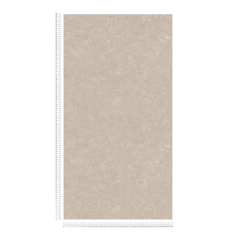Yksivärinen tapetti koristeellisella kipsikuviolla, beige, 1341153