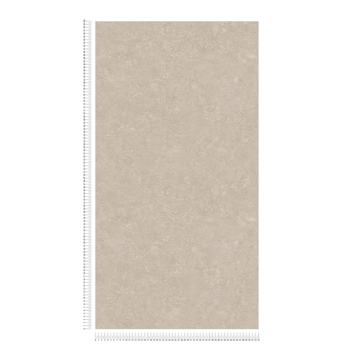 Yksivärinen tapetti koristeellisella kipsikuviolla, beige, 1341153