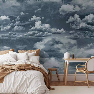 Wall Murals with clouds in shades of blue, 59855