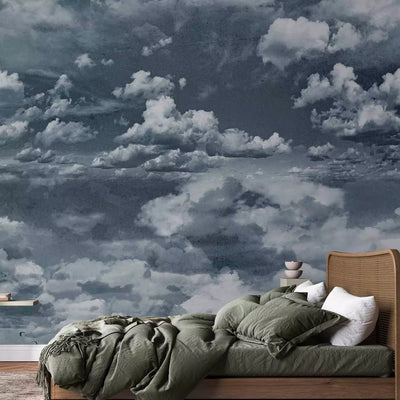 Wall Murals with clouds in shades of blue, 59855