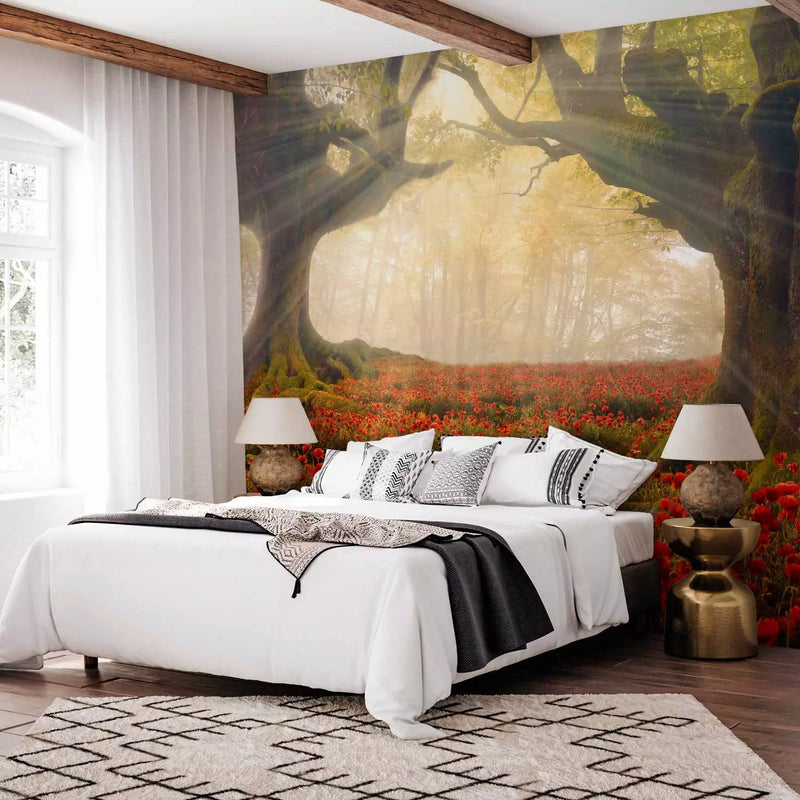 Wall Murals 60387 Morning among poppies