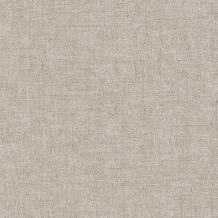 Plain non-woven wallpaper with natural linen texture | gray - 3007654