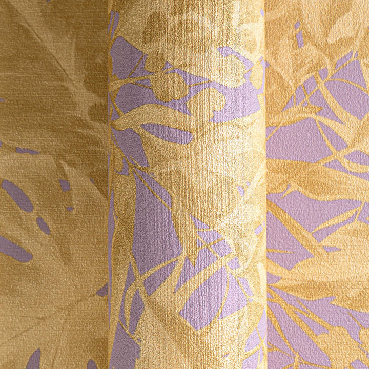 Matte non-woven wallpaper with exotic jungle motif and light texture - 3010151