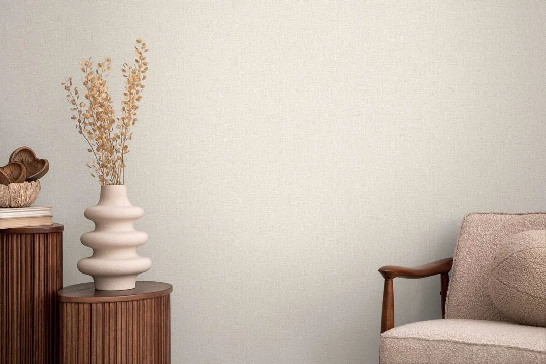 Neuzkrītošas neaustas vienkrāsainas tapetes ar maigu spīdumu - 3010201