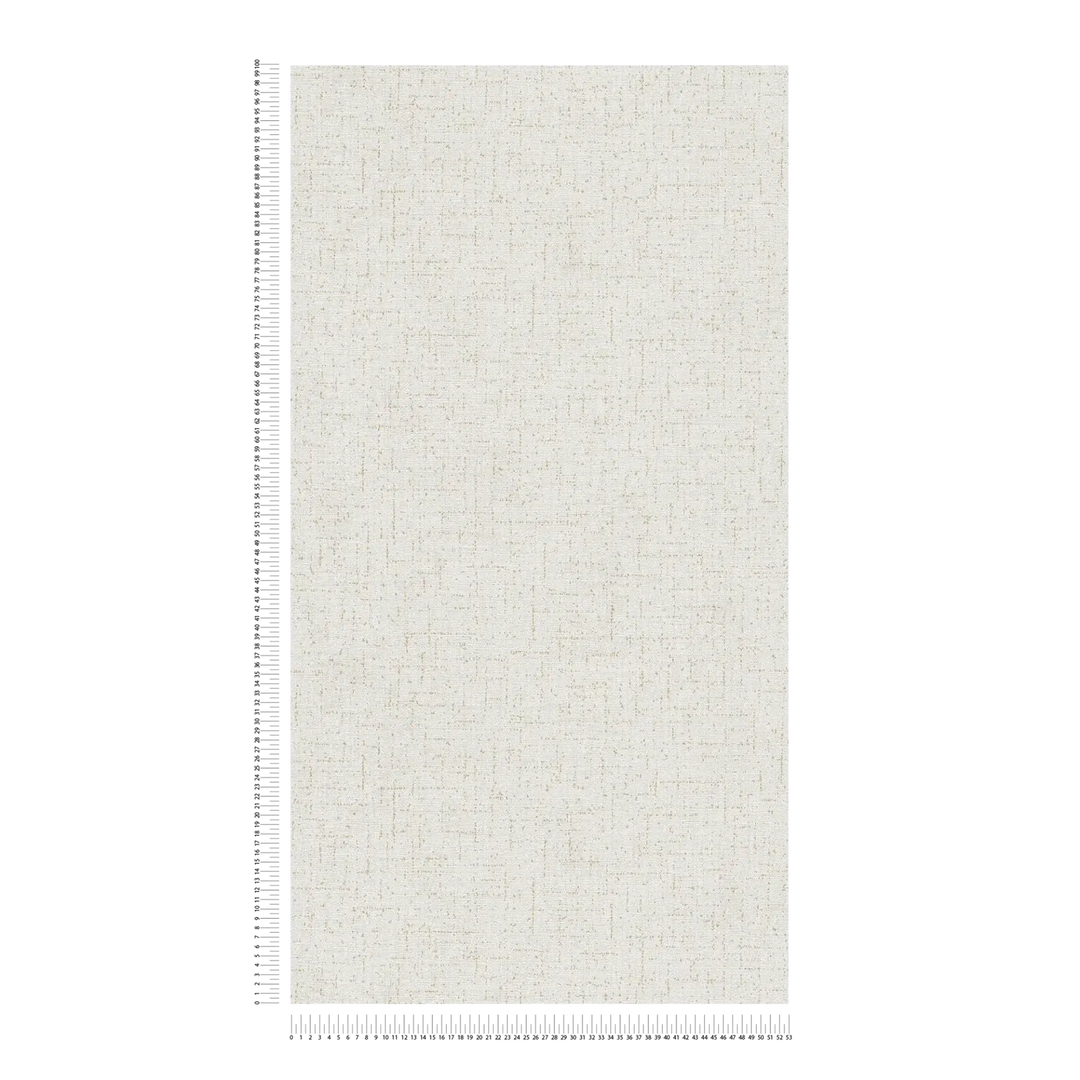 Neaustas tapetes ar elegantu mirdzošu tekstūru siltos gaišos toņos - 3010214