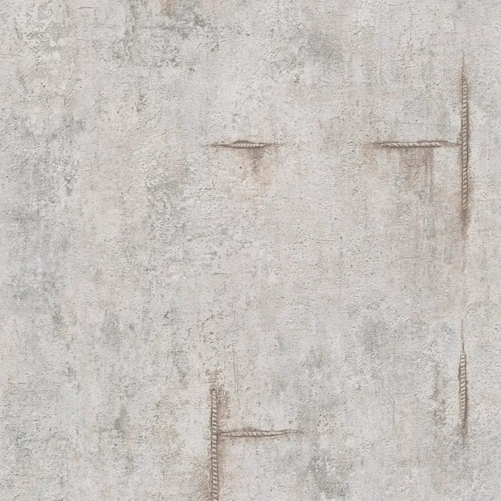 Neaustas tapetes modernam industriālajam stilam | pelēkā - 3010504