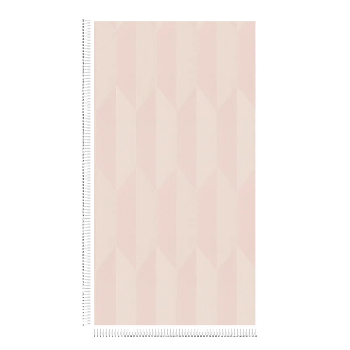 Neaustas tapetes ar modernu, spīdīgu dimantu rakstu - rozā - 3010516