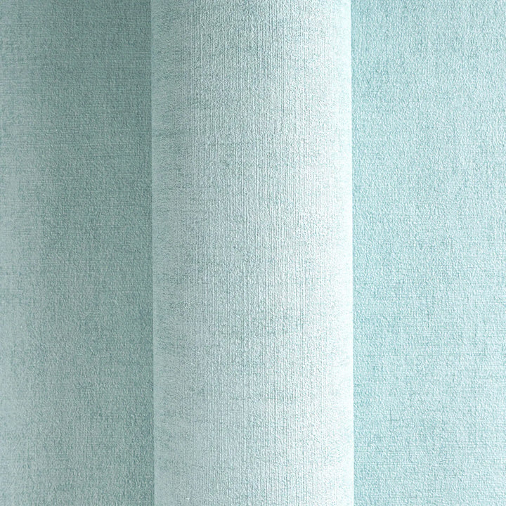 Neaustas tapetes ar smalku lina tekstūru | zilā - 3011064