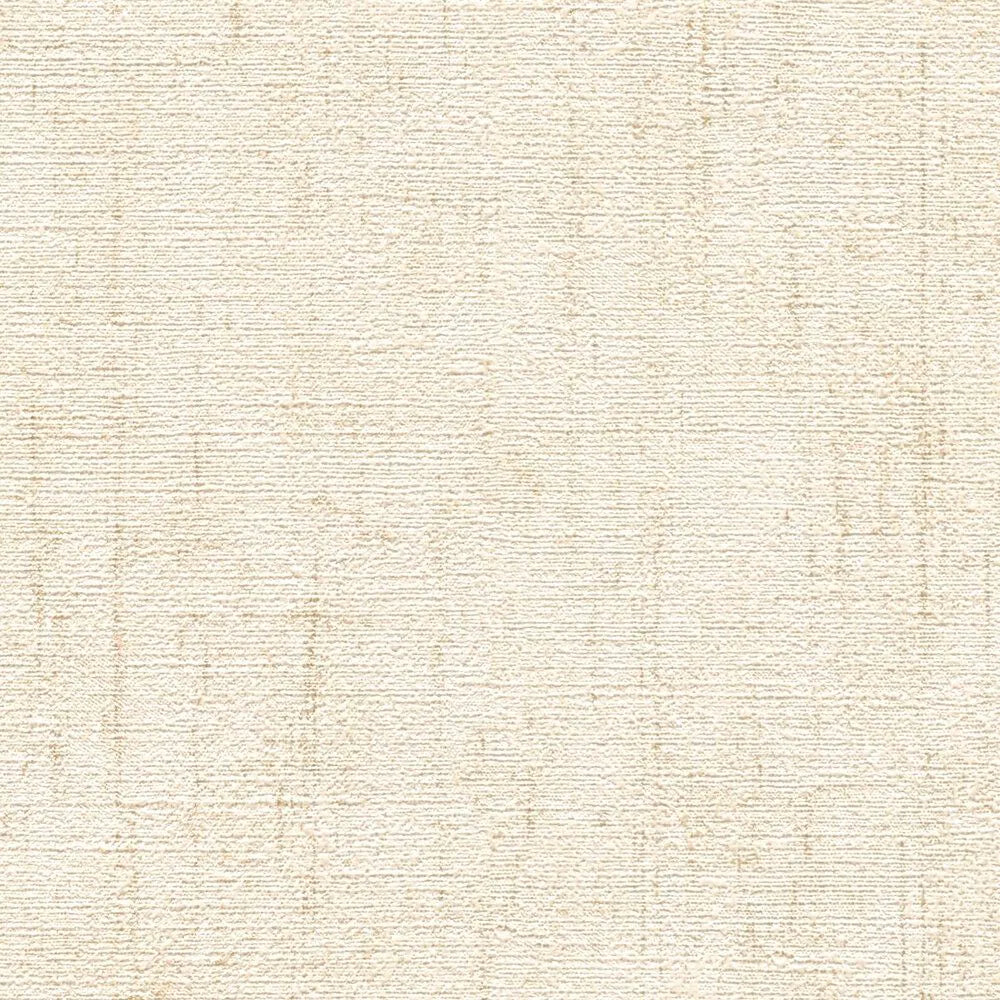 Non-woven wallpaper with natural textile texture | cream - 3011070