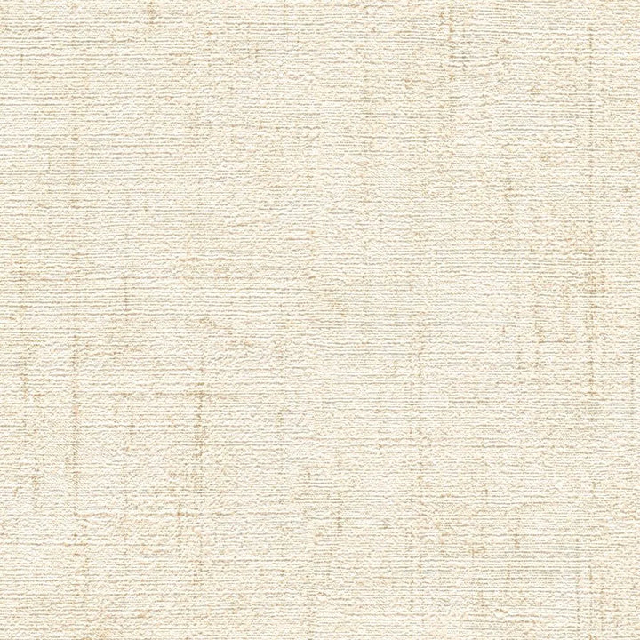 Non-woven wallpaper with natural textile texture | cream - 3011070