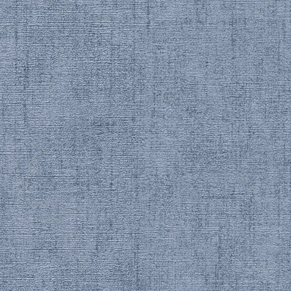 Neaustas tapetes ar dabisku tekstila faktūru | tumši zilā - 3011076