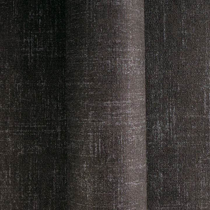 Neaustas tapetes ar smalku lina izskatu | melnā krāsā - 3011101