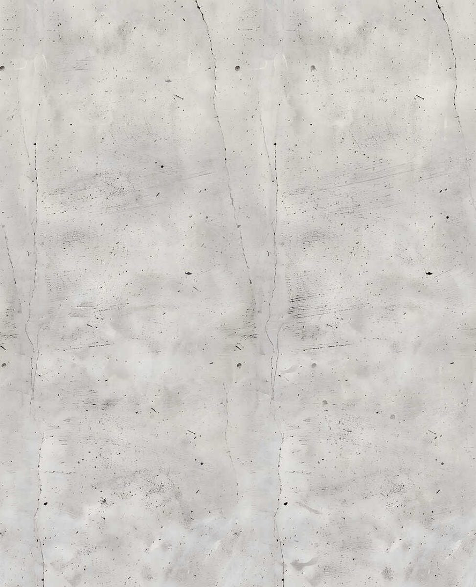 Dekoratīvas tapetes ar reālistisku betona izskatu pelēkā krāsā - 3012000