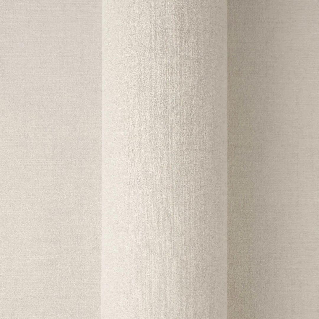 Plain wallpaper with a harmonious texture and a matte finish – beige - 3012146