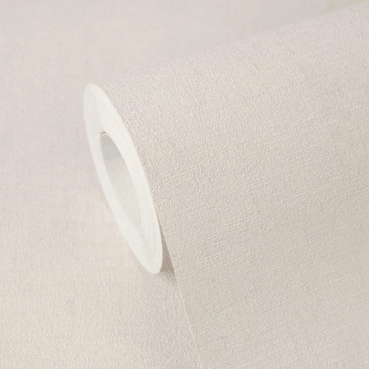 Plain wallpaper with a harmonious texture and a matte finish – beige - 3012146