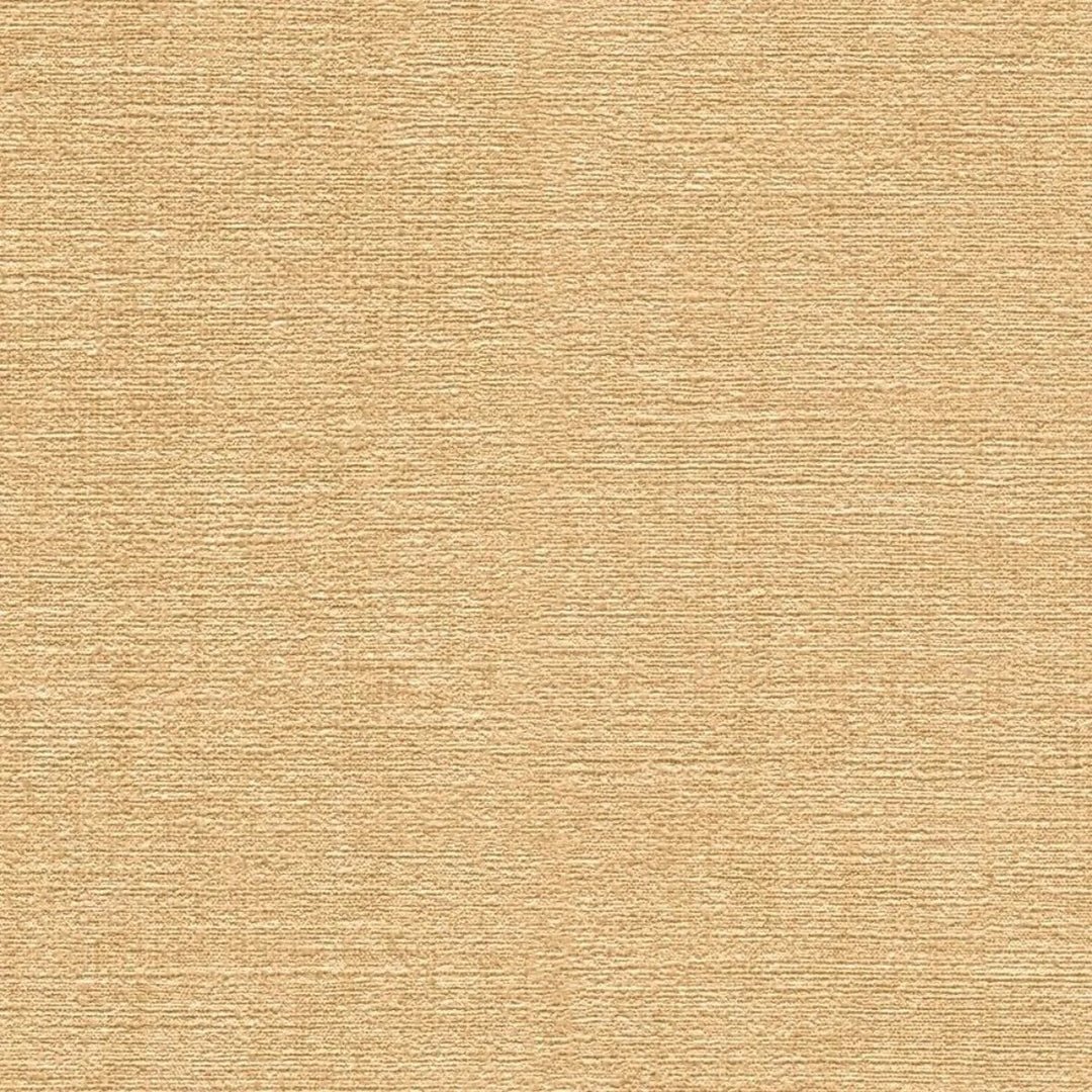 Harmonious, single-color wallpaper with a matte finish and fine texture | yellow-brown - 3012150