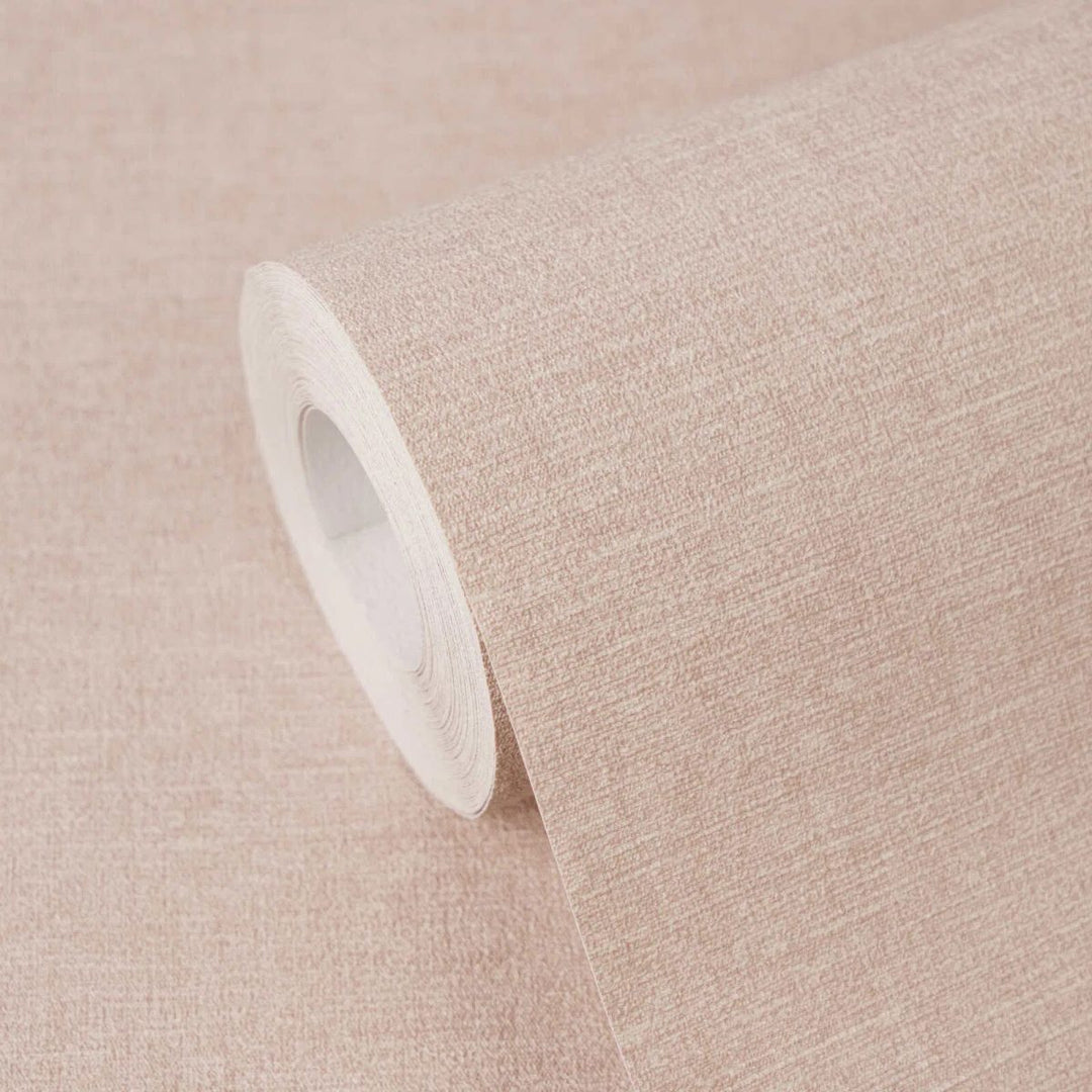 Plain wallpaper with a subtle texture | pink - 3012151