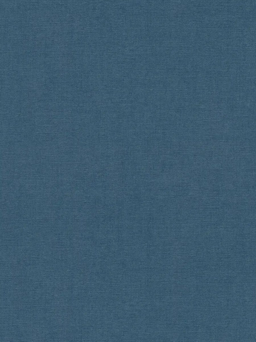 Vienkrāsainas tapetes ar smalku tekstūru | tumši zilā krāsā - 3012152