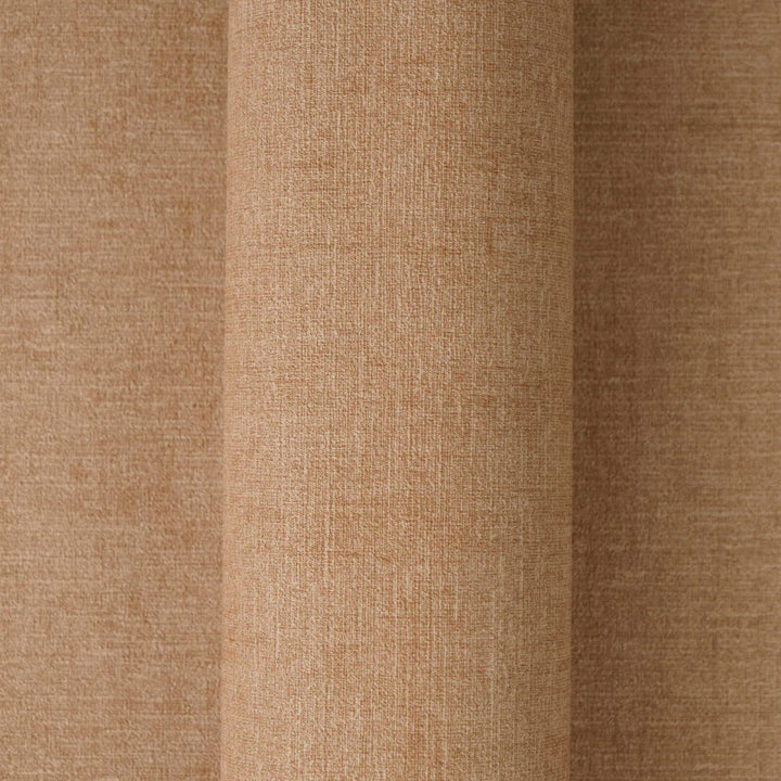 Vienkrāsainas tapetes ar smalku tekstūru un matētu virsmu | brūnā krāsā - 3012153