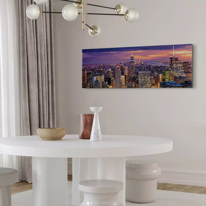 Kanva ar nakts Ņujorku - Pilsētas atmoda, 91064