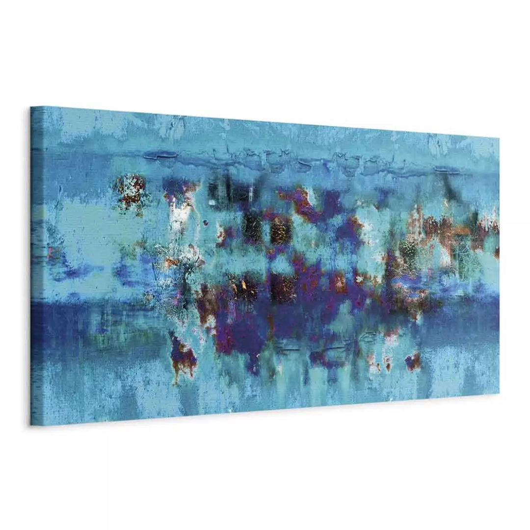 Canva with abstract in blue - Abstract Ocean, 94023 (x1)