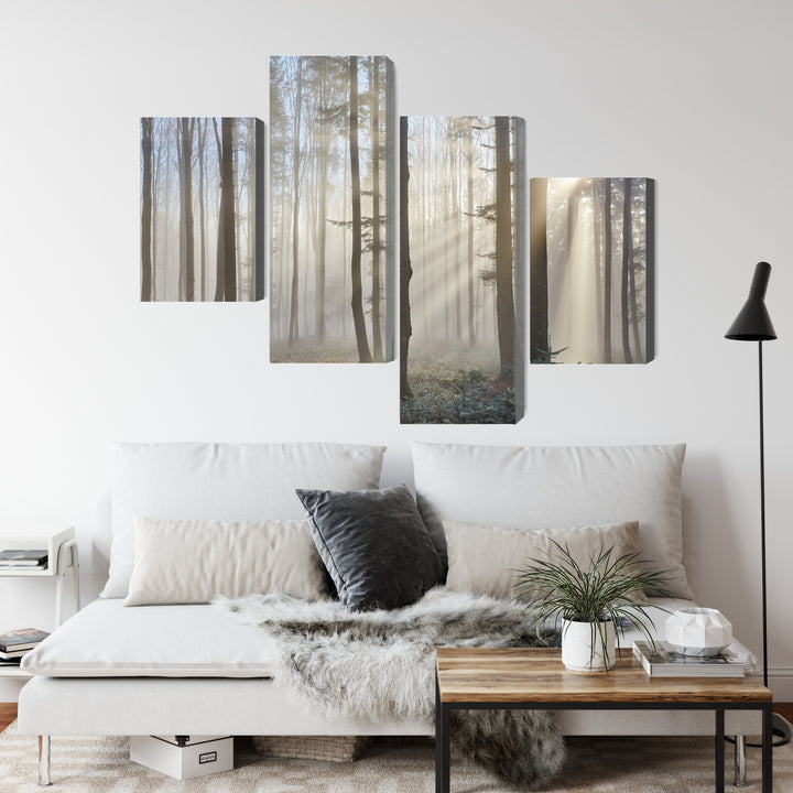 Kanva - Saullēkts mežā, N-1855