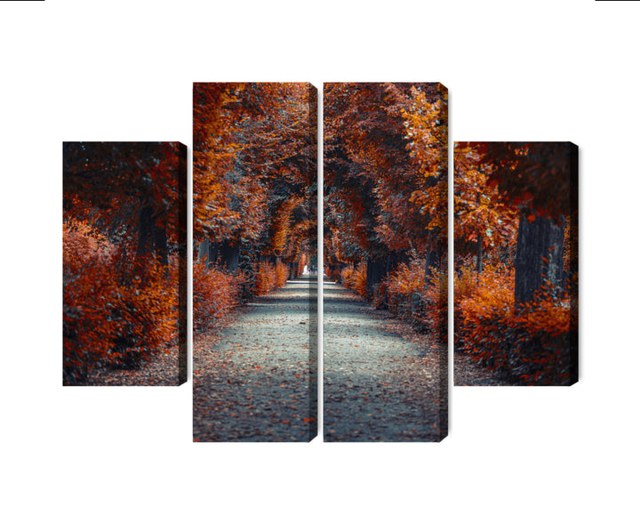 Kanva - Ceļš dziļi rudens mežā, N-1886