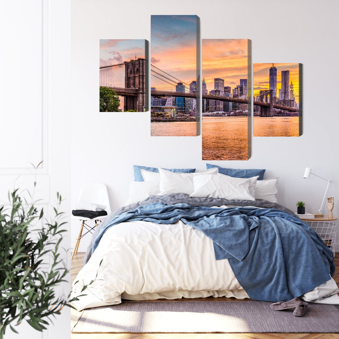 Canvas-taulut - New Yorkin horisontti, N-2047, -