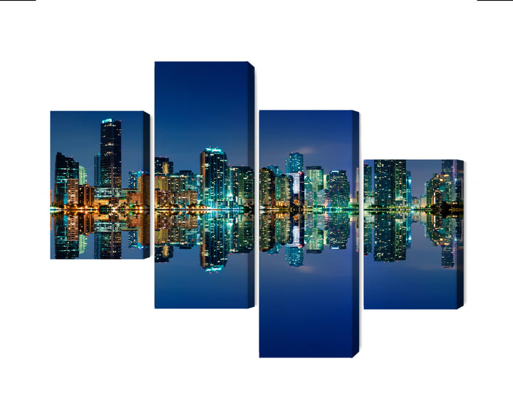 Kanva - Miami panorāma naktī, N-2343