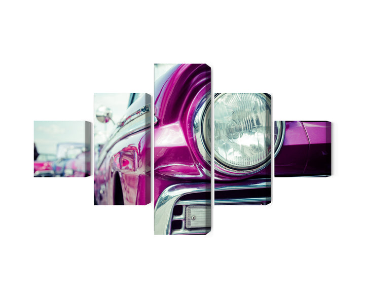 Seinapildid - Retro auto esilaternad Kuubal, N-2394