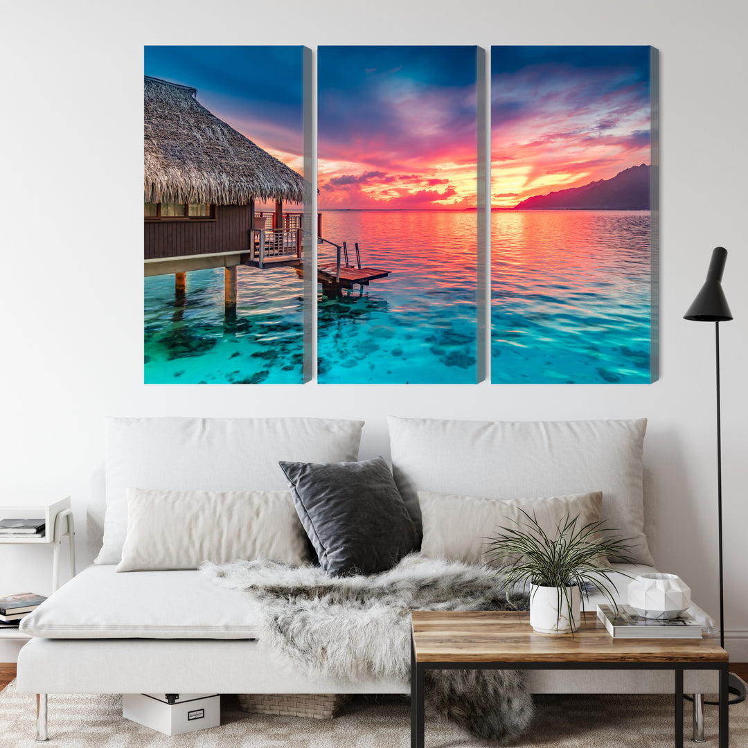 Kanva - Saulriets virs Klusā okeāna, N-2415