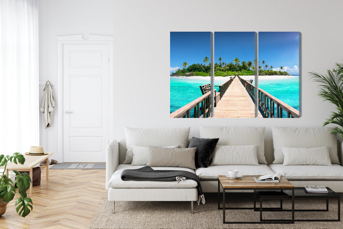 Seinapildid - Maldiividel asuv kai, N-2520