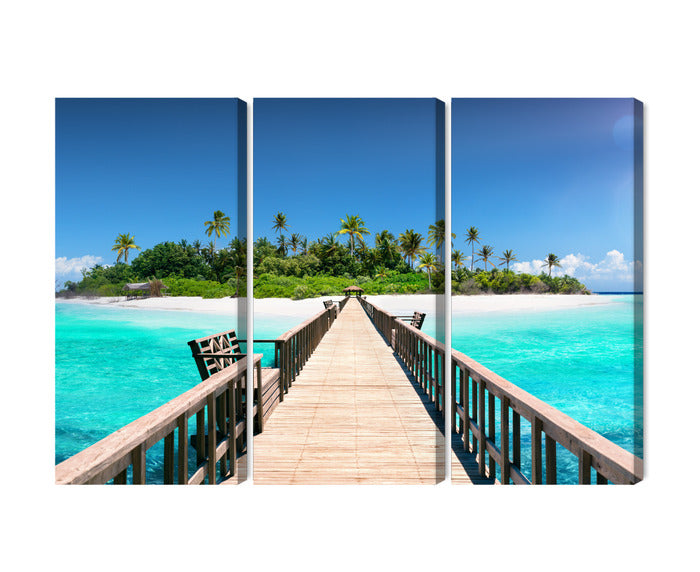 Seinapildid - Maldiividel asuv kai, N-2520