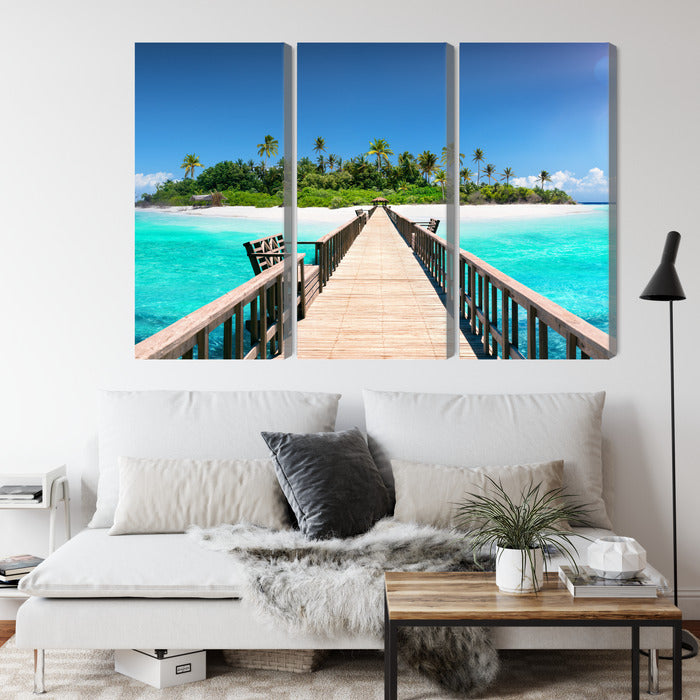 Seinapildid - Maldiividel asuv kai, N-2520