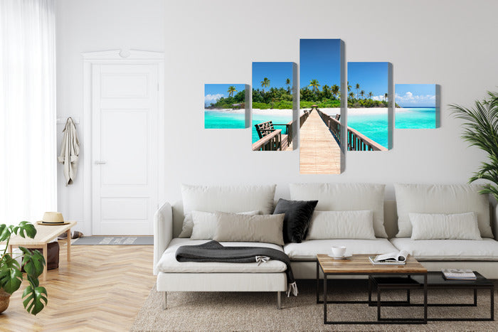 Seinapildid - Maldiividel asuv kai, N-2524