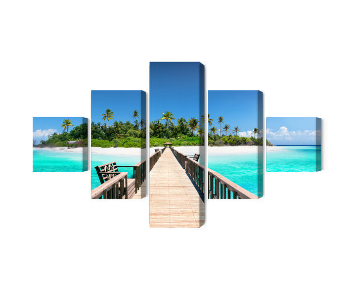 Seinapildid - Maldiividel asuv kai, N-2524