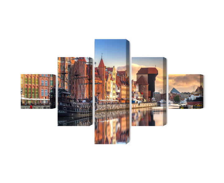 Kanva - Gdaņskas Motława saullēktā, N-2710