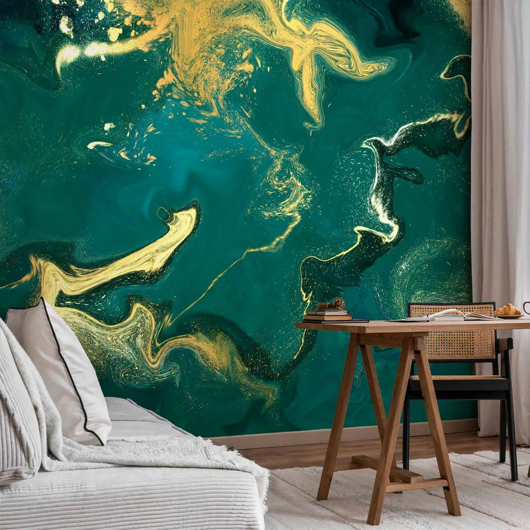 Wall Murals - Luxurious Malachite, 148602