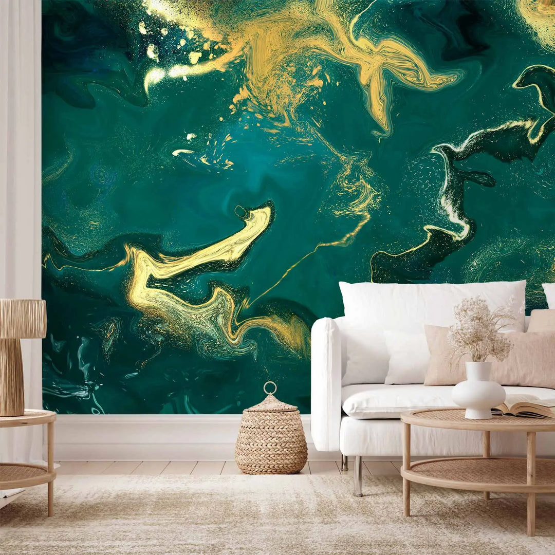 Wall Murals - Luxurious Malachite, 148602