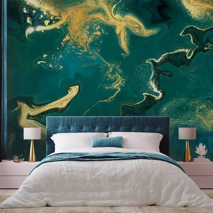 Wall Murals - Luxurious Malachite, 148602